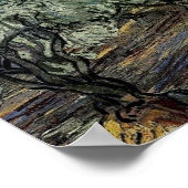 オリーブグローブブブブライトブルースカイヴァンゴッホファインアート ポスター (角)