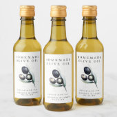 オリーブグローブ |オリーブ油ミニボトル ワインラベル (ボトル)