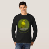 オリーブコウライウグイス - オリジナル写真 Tシャツ (正面フル)