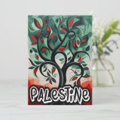 オリーブシンフォニー・オブ・ピースزيتون فلسطين 招待状 (スタンド正面)