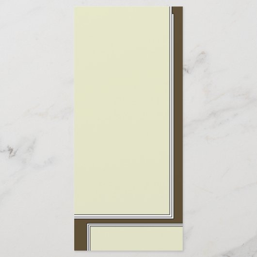 オリーブスタイリッシュマルティーニ誕生日ディナー メニュー (裏面)