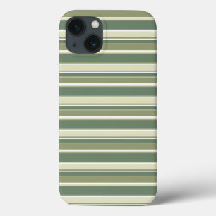 オリーブストライプグリーンのケース – メイトiPhoneケース iPhone 13ケース