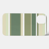 オリーブストライプグリーンのケース – メイトiPhoneケース Case-Mate iPhoneケース (裏面 (横))