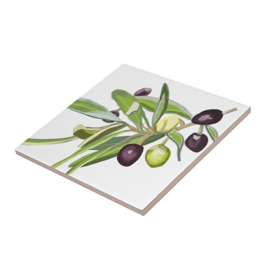 オリーブスプレー タイル (側面)