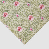 オリーブダマスク&バラティッシュペーパー 薄葉紙 (詳細)