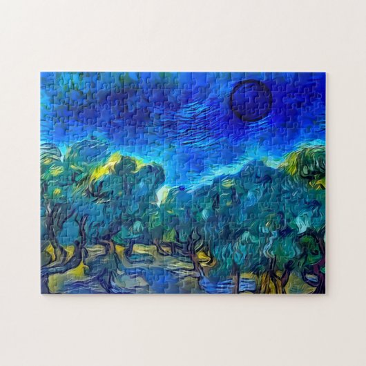 オリーブツリーズスターリーナイトスタイル ジグソーパズル (横)