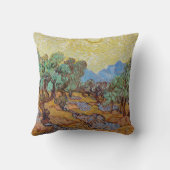 オリーブツリーズバイビンセント・ヴァン・ゴッホ クッション (裏面)
