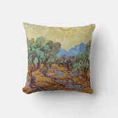 オリーブツリーズバイビンセント・ヴァン・ゴッホ クッション (正面)
