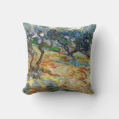 オリーブツリーズバイビンセント・ヴァン・ゴッホ クッション (正面)