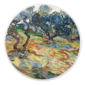 オリーブツリーズバイビンセント・ヴァン・ゴッホ セラミックノブ (正面)