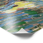 オリーブツリーズバイビンセント・ヴァン・ゴッホ フォトプリント            (角)