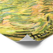 オリーブツリーズバイビンセント・ヴァン・ゴッホ ポスター (角)