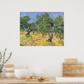 オリーブツリーズバイビンセント・ヴァン・ゴッホ ポスター (キッチン)