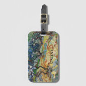 オリーブツリーズバイビンセント・ヴァン・ゴッホ ラゲッジタグ (正面縦)