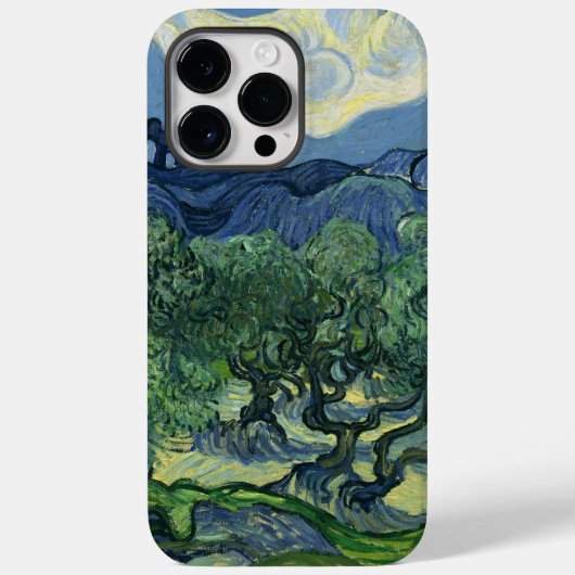 オリーブツリーズバイヴァンゴッホ Case-Mate iPhoneケース (裏面)
