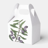 オリーブツリーブランチ |緑の紫 フェイバーボックス (裏面サイド)