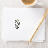 オリーブツリーブランチ |緑の紫 ラベル (インサイチュ)