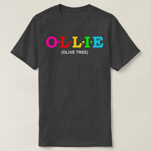 オリーブツリー Tシャツ (デザイン正面)