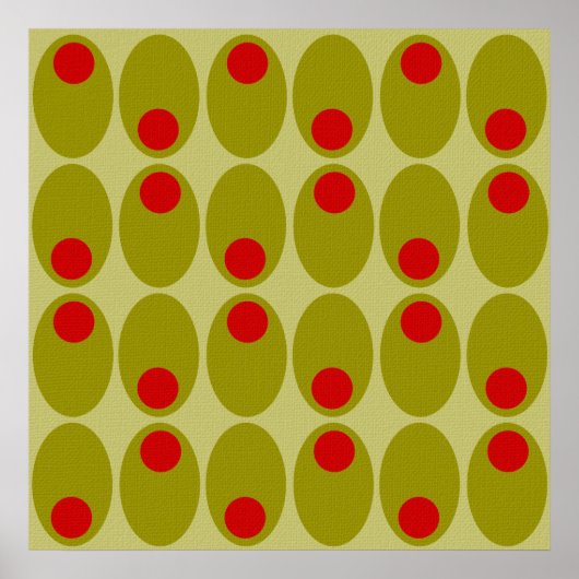 オリーブデザインポスター ポスター (正面)