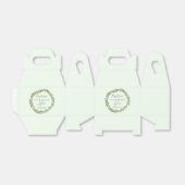 オリーブパーソナライズされたリース付きバプテススオフィスボックス フェイバーボックス (折り畳みなし)