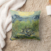 オリーブビンセント・ウィレム・ヴァン・ゴッホの風景 クッション (ブランケット)