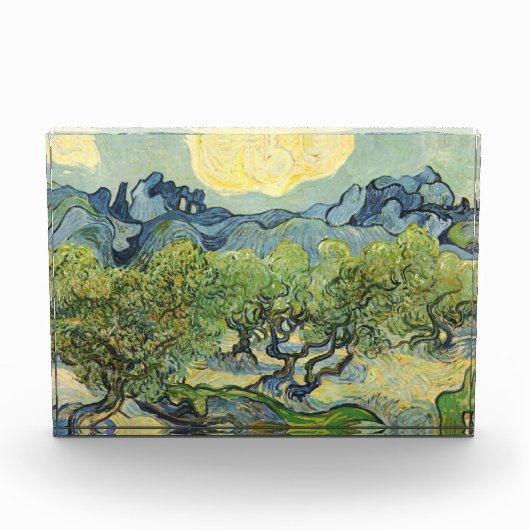 オリーブビンセント・ウィレム・ヴァン・ゴッホの風景 フォトブロック (正面)