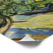 オリーブビンセント・ウィレム・ヴァン・ゴッホ・ポストの風景 ポスター (コーナー)