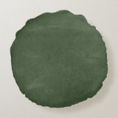 オリーブピスタチオグリーン金ゴールドグリッツアイドラッシュ ラウンドクッション (裏面)