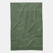オリーブピスタチオ緑のテクスチャクリスマス キッチンタオル (縦)