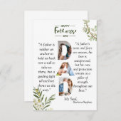 オリーブブランチハッピーファーザーズデイ (正面/裏面)