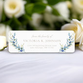 オリーブブランチファミリー葬儀差出人住所 ラベル