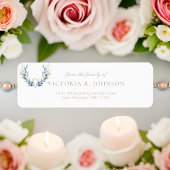 オリーブブランチファミリー葬儀差出人住所 ラベル