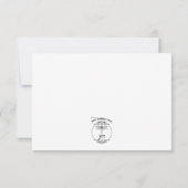 オリーブブランチブケ結婚ッツ セーブザデート (裏面)