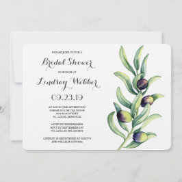オリーブブランチブライダルシャワー 招待状