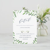 オリーブブランチボホガーデンホテルカード エンクロージャーカード (スタンド正面)