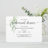 オリーブブランチリハーサルディナー招待状 招待状 (スタンド正面)