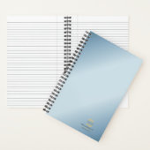 オリーブブランチリースプロフェッショナルミニマモダンリスト ノートブック (内側)