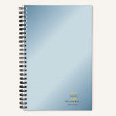 オリーブブランチリースプロフェッショナルミニマモダンリスト ノートブック (正面)