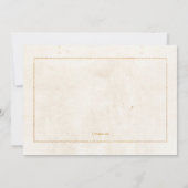 オリーブブランチ宗教招待状 招待状 (裏面)