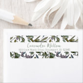 オリーブブランチ差出人住所 ラベル (インサイチュ)