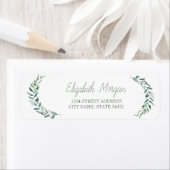 オリーブブランチ植物学住所 シール (インサイチュ)