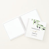 オリーブブランチ結婚ズゲストブック ノートブック (内部)