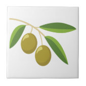 オリーブブランチ タイル (正面)