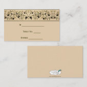 オリーブブランチ:トスカーナTouch座席表 プレイスカード (正面/裏面)