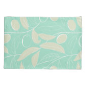 オリーブブランチ 枕カバー (裏面-左)