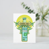 オリーブボトル油 ポストカード (スタンド正面)