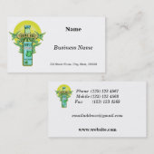 オリーブボトル油 名刺 (正面/裏面)