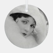 オリーブボルデン ガラスオーナメント (裏面)