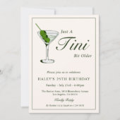 オリーブマルティおもしろいニカクテル25th誕生日パーティー 招待状 (正面)