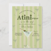 オリーブマルティーニTini Oneは赤ちゃんシャワーの途中にある 招待状 (正面)